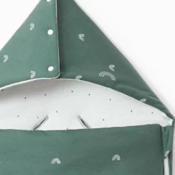 Nid D'ange Réversible Vert (0-6 Mois) -Djeco Magasin nid d ange reversible vert 0 6 mois 4