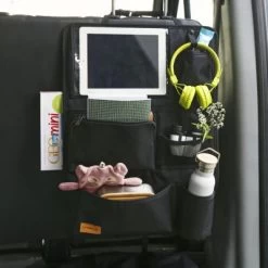 LÄSSIG Organiseur De Voiture Noir -Djeco Magasin organiseur de voiture noir 5