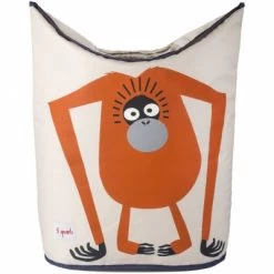 3 Sprouts Panier à Linge Orang-Outan