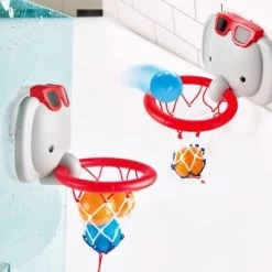 Hape Panier De Basketball éléphant Pour Le Bain -Djeco Magasin panier de basketball elephant pour le bain 3