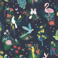 Papier Peint Intissé Défilé D'oiseaux (10 M)