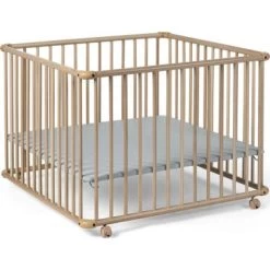 Parc Belami + Naturel Avec Fond Vert D'eau (97 X 97 Cm)