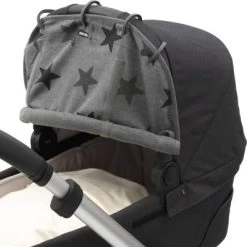 Dooky Pare-soleil Pour Poussette Grey Stars 6 Dooky Pare-soleil Pour Poussette Grey Stars -Djeco Magasin pare soleil pour poussette grey stars 3