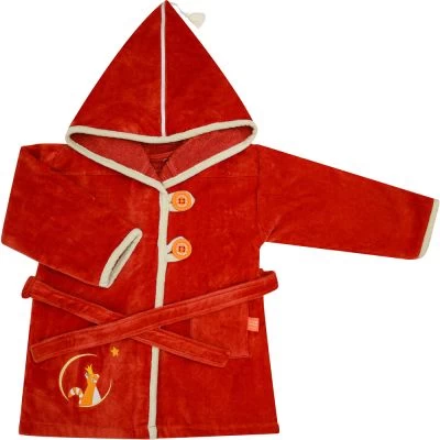 Peignoir Panda Roux Terracotta Personnalisable (2-4 Ans) 1 Peignoir Panda Roux Terracotta Personnalisable (2-4 Ans)