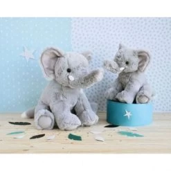 Peluche Eléphant'dou (25 Cm) -Djeco Magasin peluche elephant dou 25 cm 3