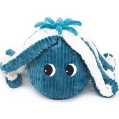 Peluche Filou La Pieuvre Maman Et Bébé Les Ptipotos Bleu -Djeco Magasin peluche filou la pieuvre maman et bebe les ptipotos bleu 4
