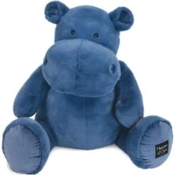 Peluche Géante Hippopotame Hip'Blue (85 Cm)