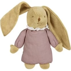 Trousselier Peluche Musicale Lapin Nid D'ange Vieux Rose (28 Cm)