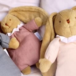 Trousselier Peluche Musicale Lapin Nid D'ange Vieux Rose (28 Cm) -Djeco Magasin peluche musicale lapin nid d ange vieux rose 28 cm 5