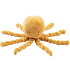 NATTOU Peluche Pieuvre Lapidou Ocre (23 Cm)