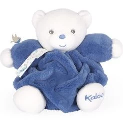 Kaloo Peluche Plume Patapouf Ourson Bleu Océan (16 Cm)