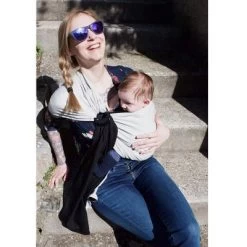 Petite écharpe Sling Sans Noeud Gris Anthracite Et Noir 16 Petite écharpe Sling Sans Noeud Gris Anthracite Et Noir -Djeco Magasin petite echarpe sling sans noeud gris anthracite et noir 6