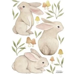 Planche De Stickers A3 Les Lièvres