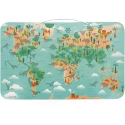 Janod Planisphère Magnétique Dino (50 Pièces)