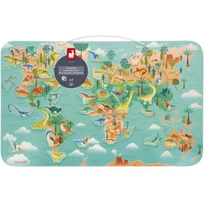 Janod Planisphère Magnétique Dino (50 Pièces) 6 Janod Planisphère Magnétique Dino (50 Pièces) – Image 6