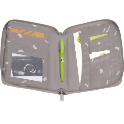 LÄSSIG Pochette Carnet De Santé Casual Blocks Taupe 2 LÄSSIG Pochette Carnet De Santé Casual Blocks Taupe – Image 2