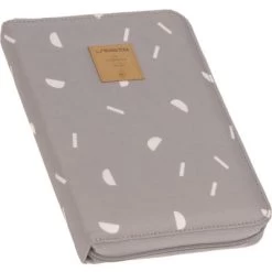 LÄSSIG Pochette Carnet De Santé Casual Blocks Taupe