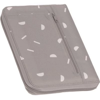 LÄSSIG Pochette Carnet De Santé Casual Blocks Taupe 3 LÄSSIG Pochette Carnet De Santé Casual Blocks Taupe – Image 3