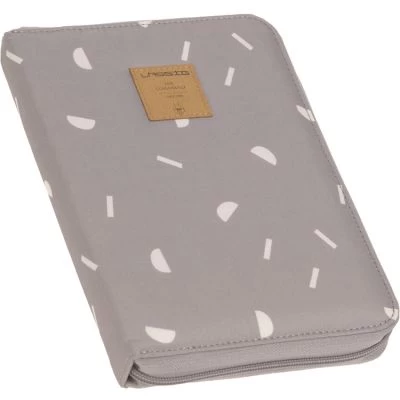 LÄSSIG Pochette Carnet De Santé Casual Blocks Taupe 1 LÄSSIG Pochette Carnet De Santé Casual Blocks Taupe