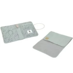 LÄSSIG Pochette De Change Casual Menthe Florale -Djeco Magasin pochette de change casual menthe florale 4