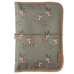 Pochette De Change Faon Olive