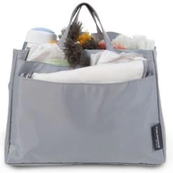 Childhome Pochette Intérieure Pour Sac Mommy Bag Gris -Djeco Magasin pochette interieure pour sac mommy bag gris 4