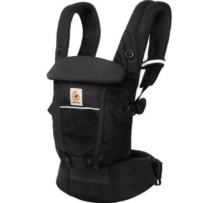 Ergobaby Porte Bébé Adapt SoftFlex Mesh Noir Onyx 1 Ergobaby Porte Bébé Adapt SoftFlex Mesh Noir Onyx