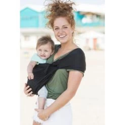 Porte Bébé Mini Sling Noir -Djeco Magasin porte bebe mini sling noir 4