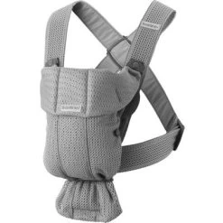 BabyBjörn Porte Bébé Mini Tissu Mesh 3D Gris