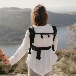 Porte Bébé Préformé My Néo Gris -Djeco Magasin porte bebe preforme my neo gris 4