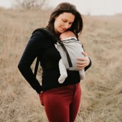 Porte Bébé Préformé My Néo Gris -Djeco Magasin porte bebe preforme my neo gris 8