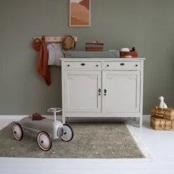 Little Dutch Porteur Voiture Retro Roller Olive -Djeco Magasin porteur voiture retro roller olive 6