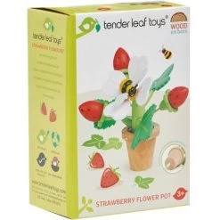 Tender Leaf Pot De Fleur Avec Fraises En Bois 5 Tender Leaf Pot De Fleur Avec Fraises En Bois -Djeco Magasin pot de fleur avec fraises en bois 3
