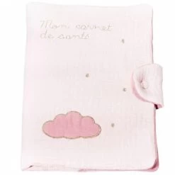 Protège Carnet De Santé Lily Poudrée