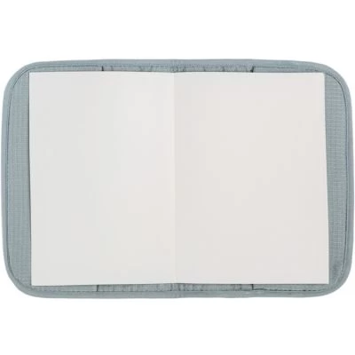 Protège Carnet De Santé Nid D'abeille Poema Stone Blue 2 Protège Carnet De Santé Nid D'abeille Poema Stone Blue – Image 2