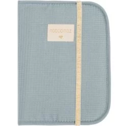 Protège Carnet De Santé Nid D'abeille Poema Stone Blue