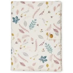 Cam Cam Copenhagen Protège Carnet De Santé Pressed Leaves Rose