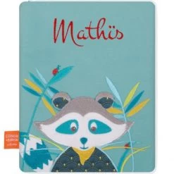 Protège Carnet De Santé Raton Laveur (personnalisable)