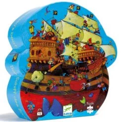 Djeco Puzzle Bateau De Barberousse (54 Pièces)