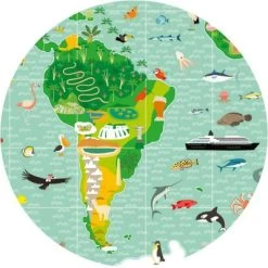 Djeco Puzzle D'observation Avec Livret Tour Du Monde (200 Pièces) -Djeco Magasin puzzle d observation avec livret tour du monde 200 pieces 3