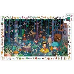 Djeco Puzzle D'observation La Forêt Enchantée (100 Pièces) -Djeco Magasin puzzle d observation la foret enchantee 100 pieces 3
