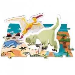 Janod Puzzle éducatif Géant Les Dinosaures (200 Pièces) -Djeco Magasin puzzle educatif geant les dinosaures 200 pieces 4