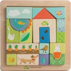 Tender Leaf Puzzle En Bois Jardin