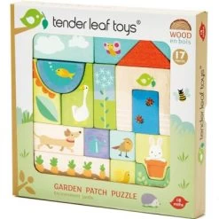 Tender Leaf Puzzle En Bois Jardin -Djeco Magasin puzzle en bois jardin 4