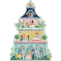Djeco Puzzle Géant La Tour Des Princesses (36 Pièces)