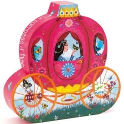 Djeco Puzzle Le Carrosse D'Elise (54 Pièces)