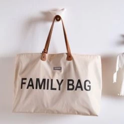 Childhome Sac à Anses Family Bag écru -Djeco Magasin sac a anses family bag ecru 4