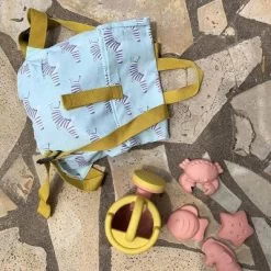 Sac à Dos Bébé Mini-coursier La Savane -Djeco Magasin sac a dos bebe mini coursier la savane 3