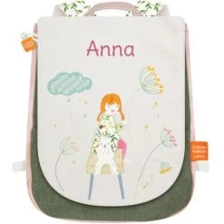 Sac à Dos La Fille Et Le Lapin (personnalisable)