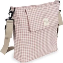 Sac à Langer à Bandoulière I Love Vichy Rose 9 Sac à Langer à Bandoulière I Love Vichy Rose -Djeco Magasin sac a langer a bandouliere i love vichy rose 3